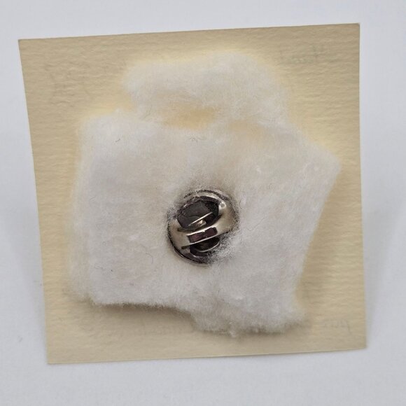 Handcrafted Hinterland Leather Flower Brooch Yellow Daffodil Pearl Canada w/ Box - Picture 2 of 8